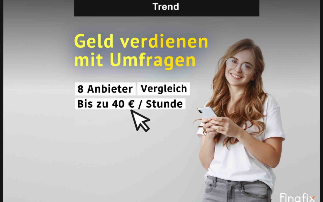 Online Geld verdienen mit Umfragen – Top 10 Anbieter im Vergleich