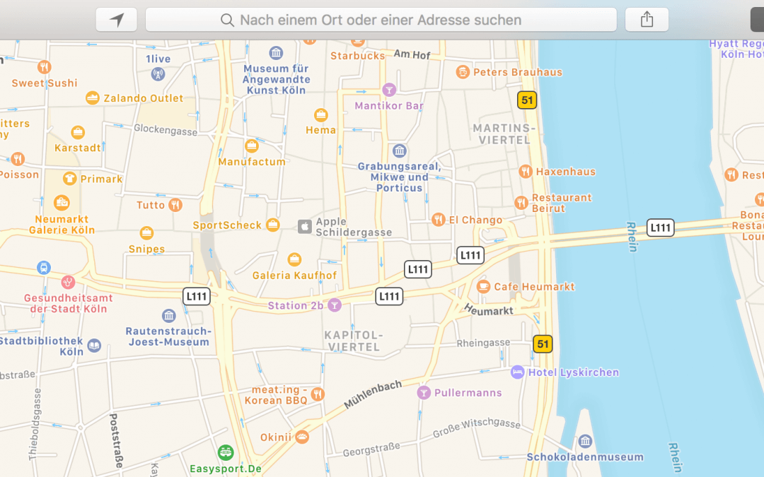 Geld verdienen mit Apple Maps