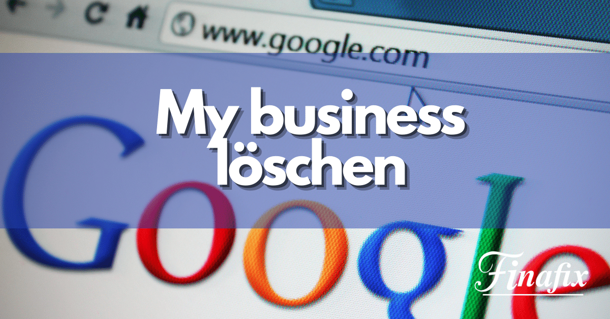 my business löschen