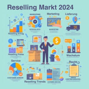 Reselling Markt 2024 Infografik