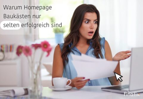 Homepage Baukästen erfolgreich