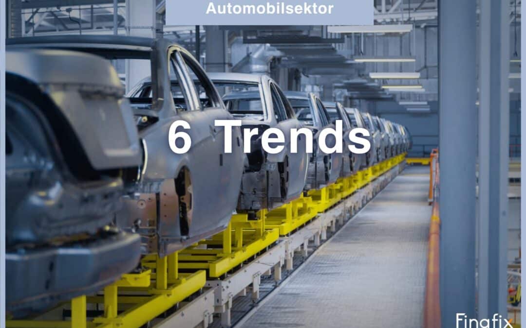 6 aktuelle Markttrends im Automobilsektor