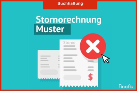 Stornorechnung Muster