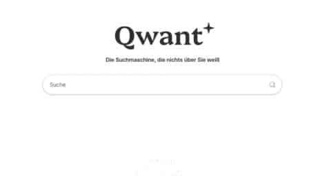qwant Suchmaschine google alternative