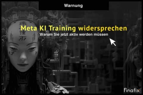 Meta KI Training widersprechen