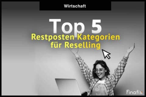 Restposten Kategorien für Reselling