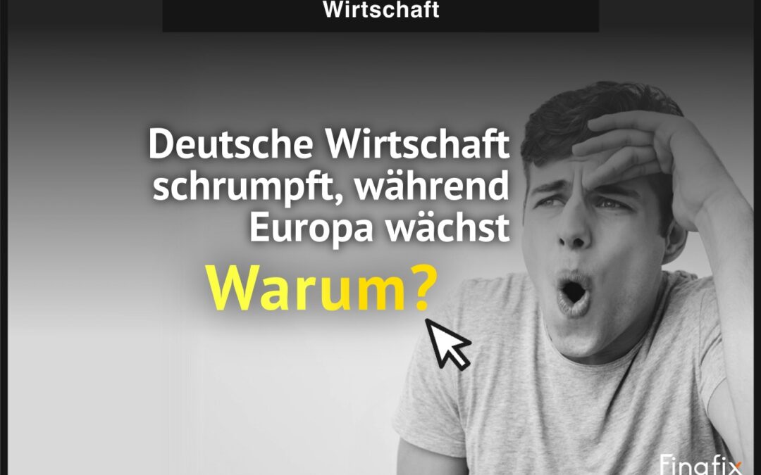 Deutsche Wirtschaft schrumpft, während Europa wächst