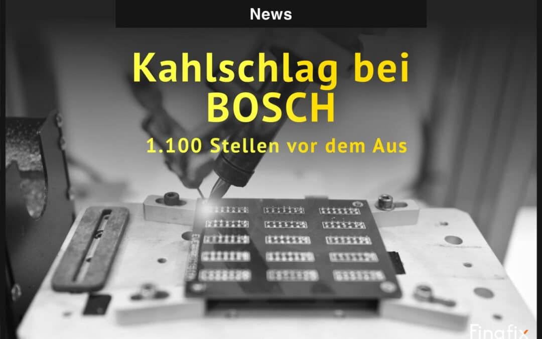 Kahlschlag bei Bosch: 1.100 Stellen in Reutlingen vor dem Aus