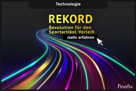 Revolution für den Sportartikel Verleih