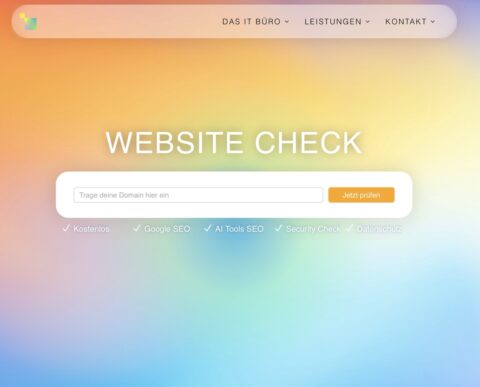 kostenloser website check ki ready