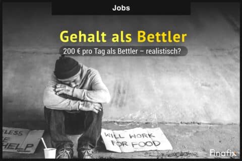 Gehalt als Bettler