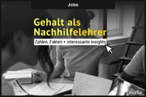 Gehalt als Nachhilfelehrer