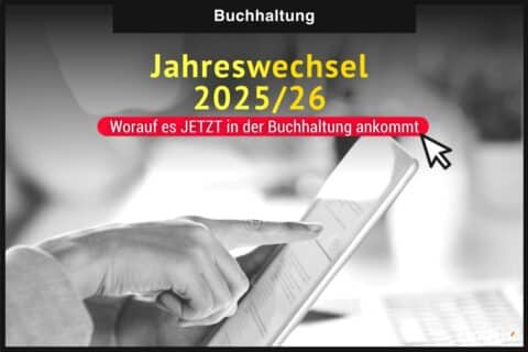 Jahreswechsel 2025 2026 Buchhaltung