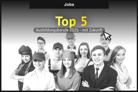 top 5 Ausbildungsberufe mit Zukunft 2026