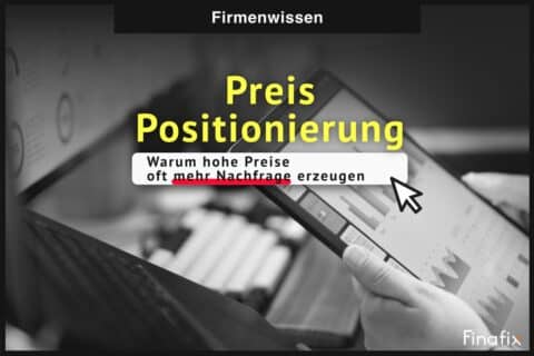 Preis Positionierung