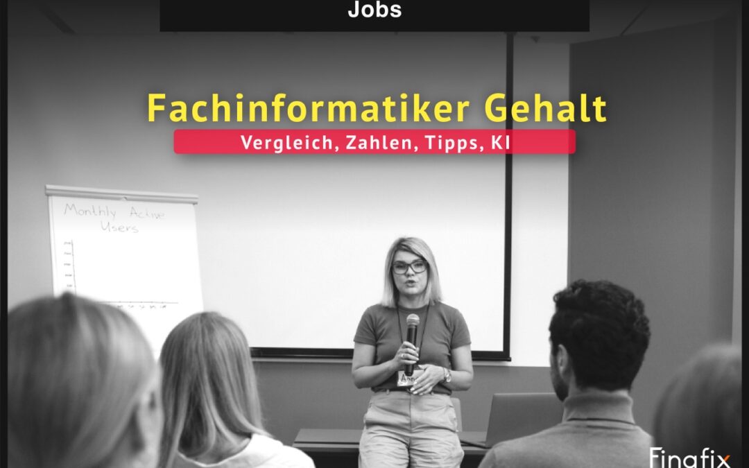 Fachinformatiker Gehalt: Zahlen, Tipps, KI