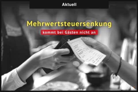 Mehrwertsteuersenkung Gastronomie
