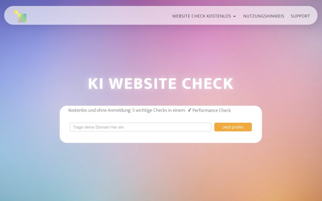 KI Website Check: Gratis Fehler-Scanner für 2026