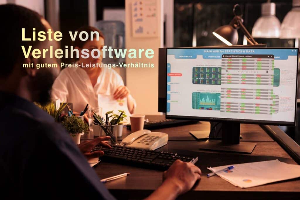 Liste von Verleihsoftware mit gutem Preis-Leistungs-Verhältnis